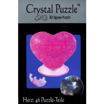 Crystal puzzle Serce